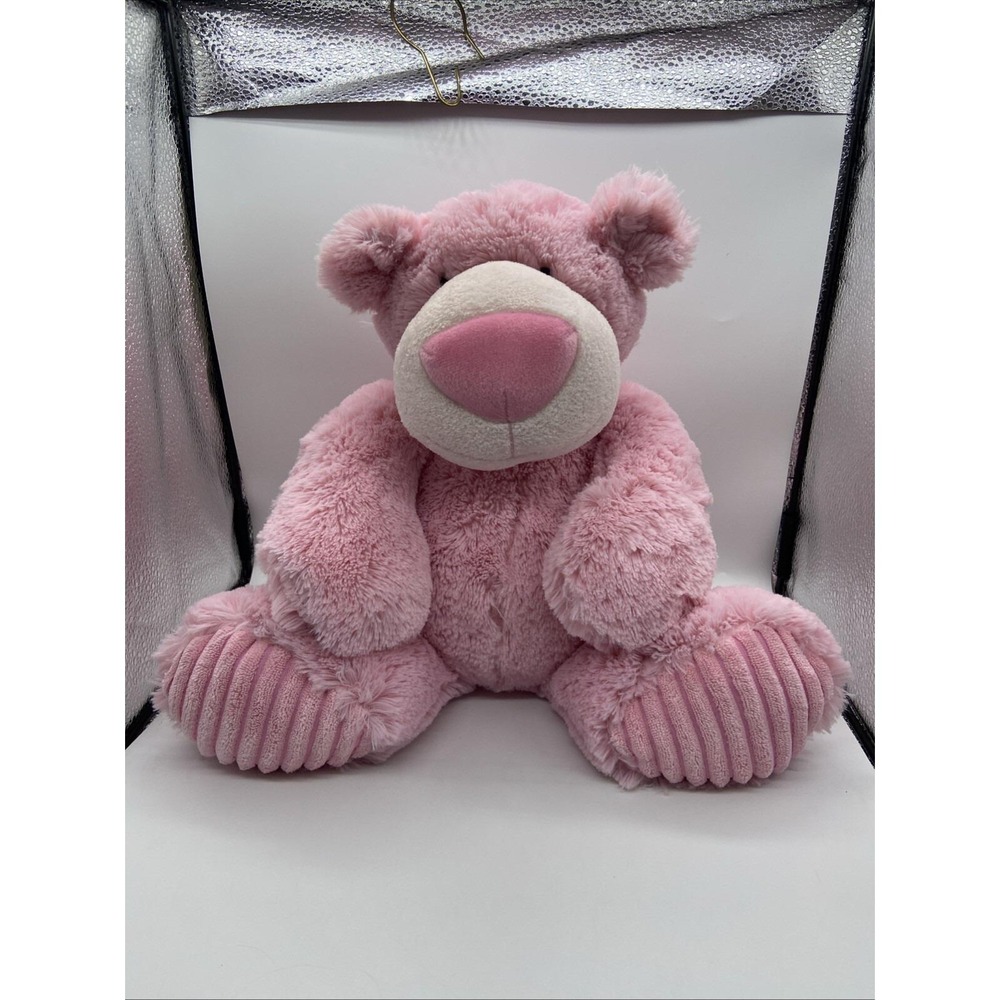 Vintage Aurora Pink Bear 11 1/2 Inches Soft Lovable 2003